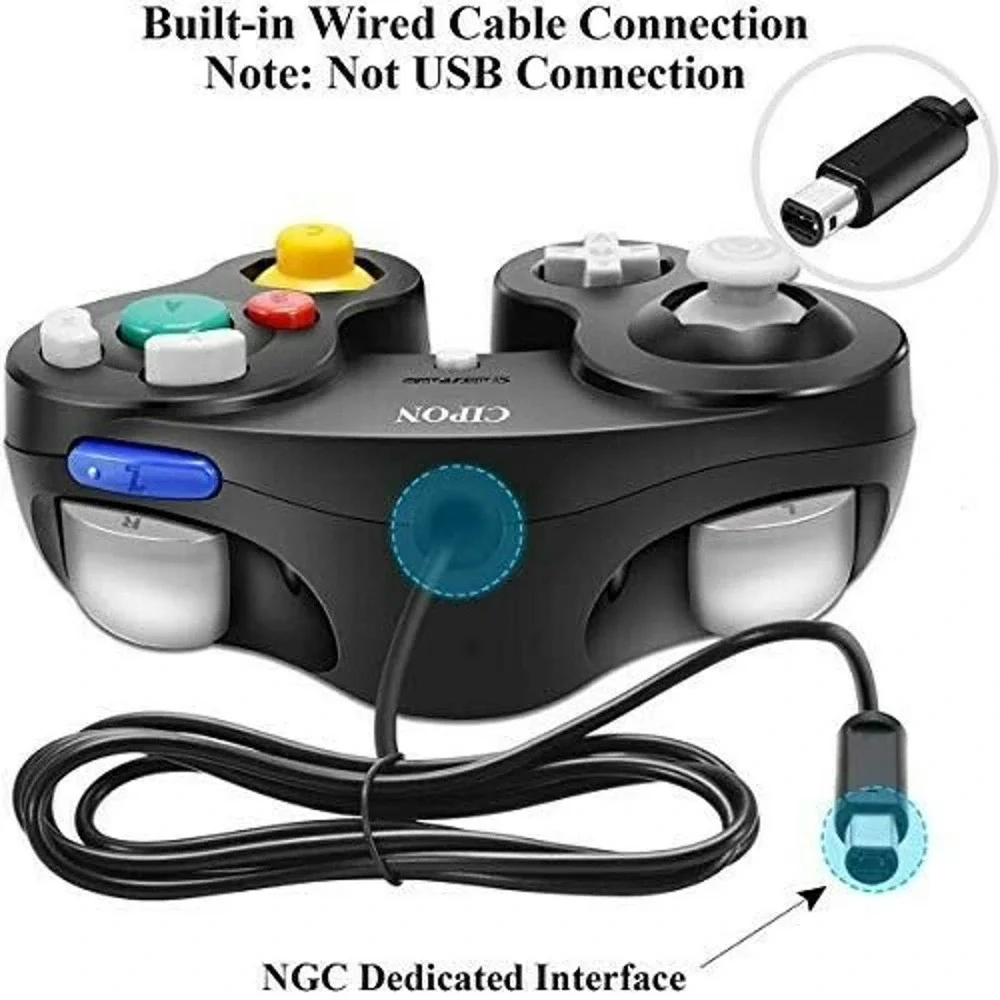 CIPON Gamecube Controller - Black